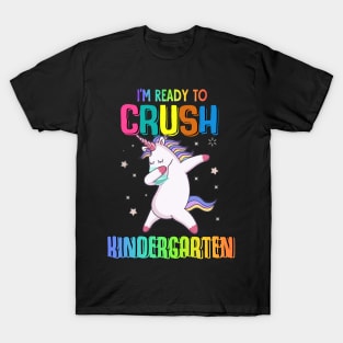 Tee - Unicorn I'm ready to crush Kindergarten 2020 T-Shirt